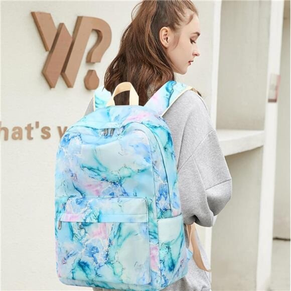 Backpack for Girls School Bag Kids Bookbag Teen Backpack Set Daypack - Picture 3 of 7